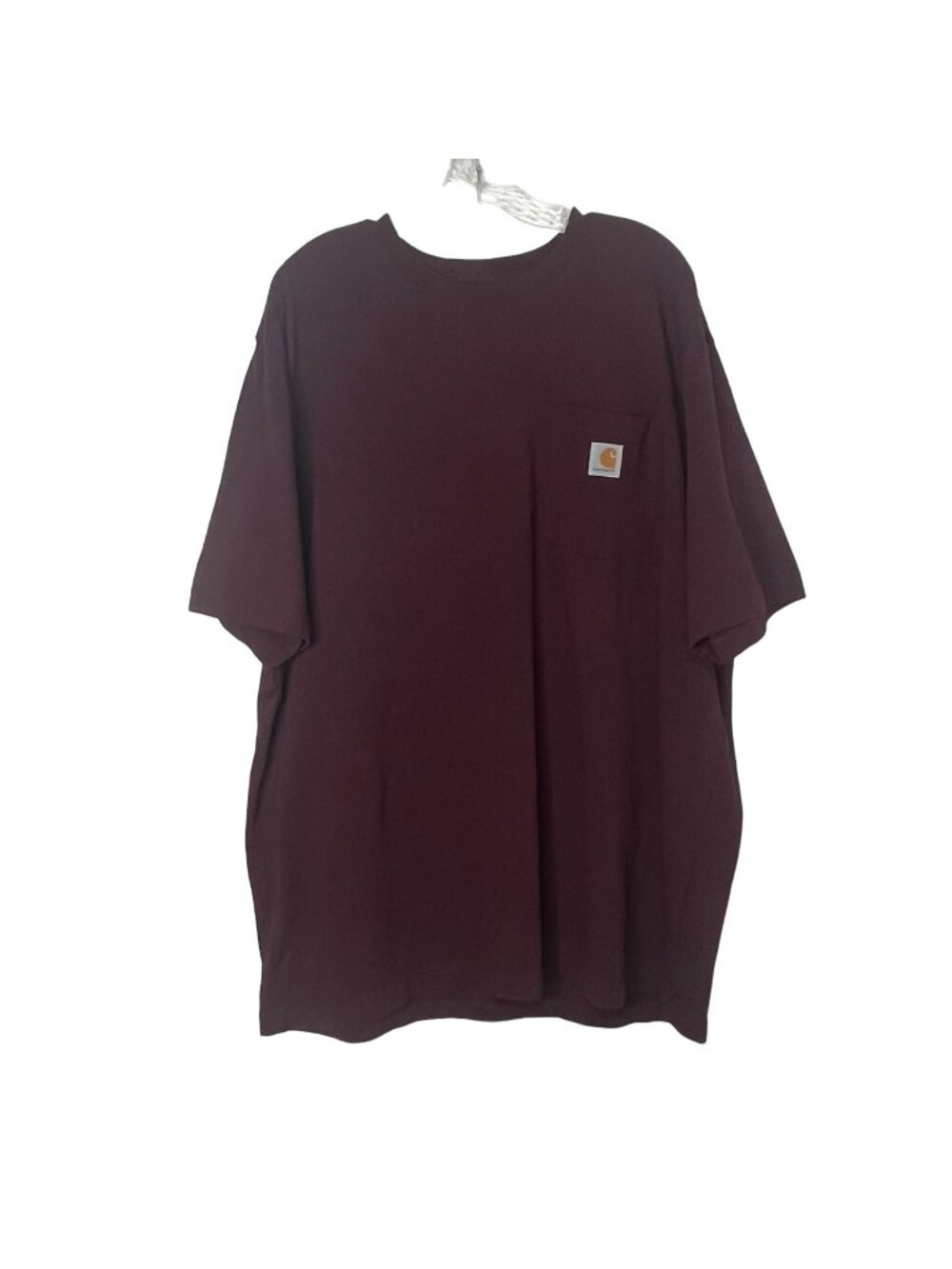 Carhartt K87 Workwear Pocket Tshirt Mens XL Maroon